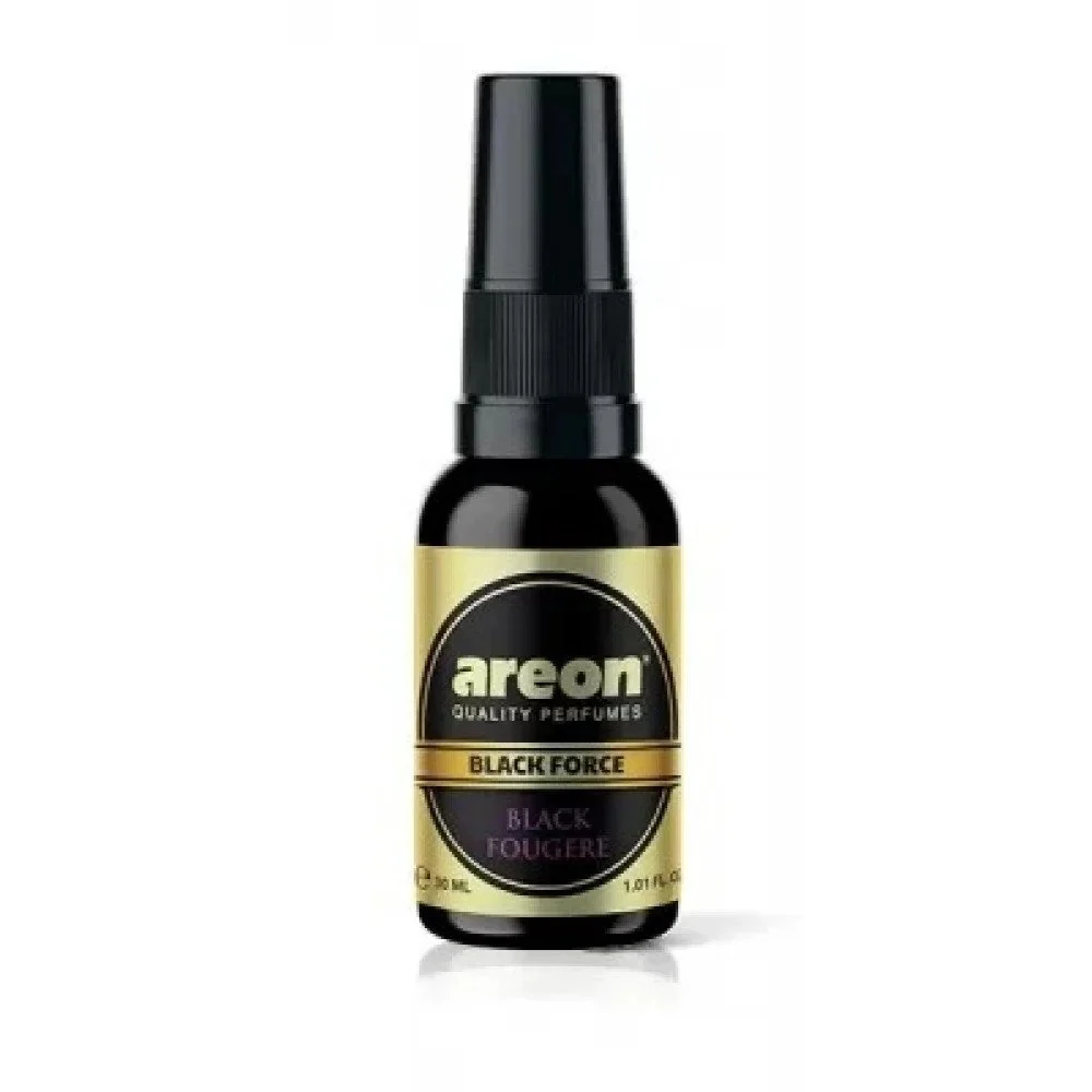 Koncentrált légfrissítő Areon Black Force, Fekete Fougere, 30ml