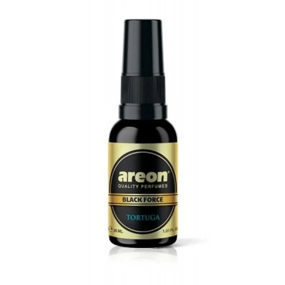 Koncentrált légfrissítő Areon Black Force, Tortuga, 30ml
