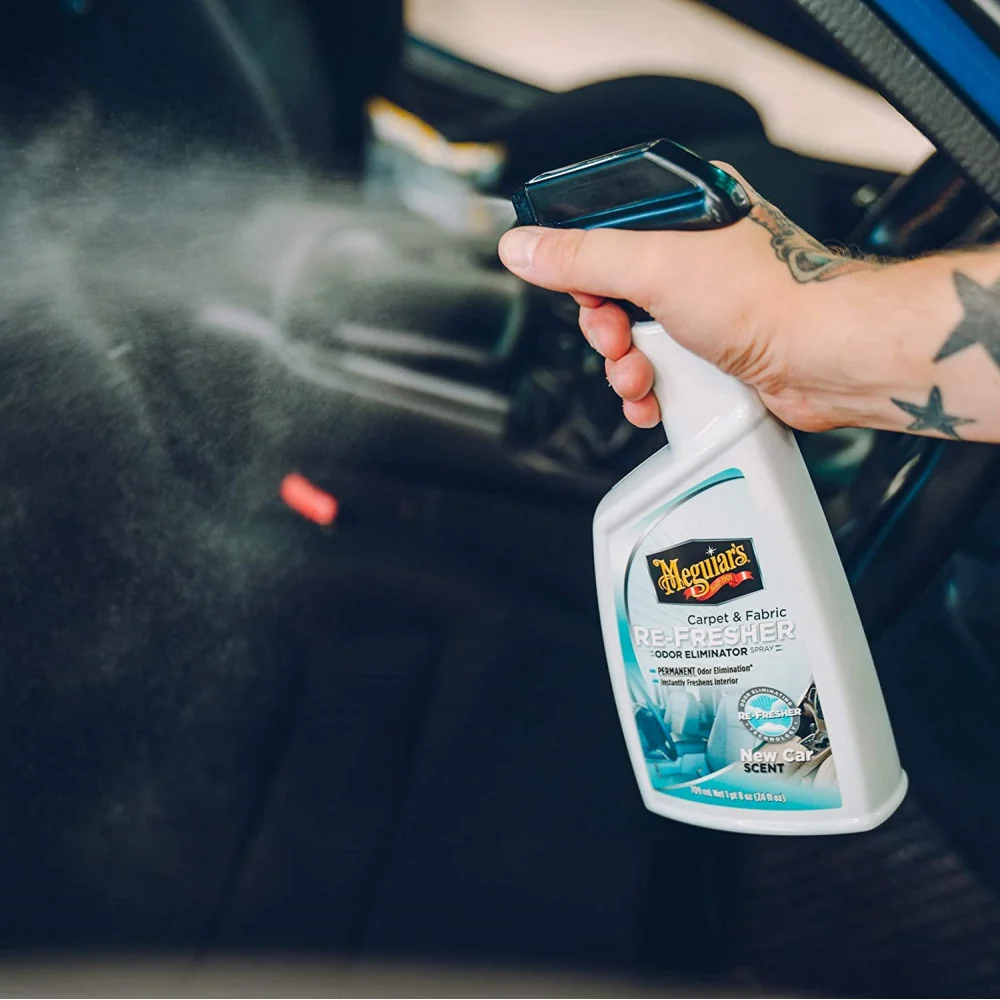 Szagtalanító spray Meguiar's szőnyeg- és ruhafrissítő, 709 ml