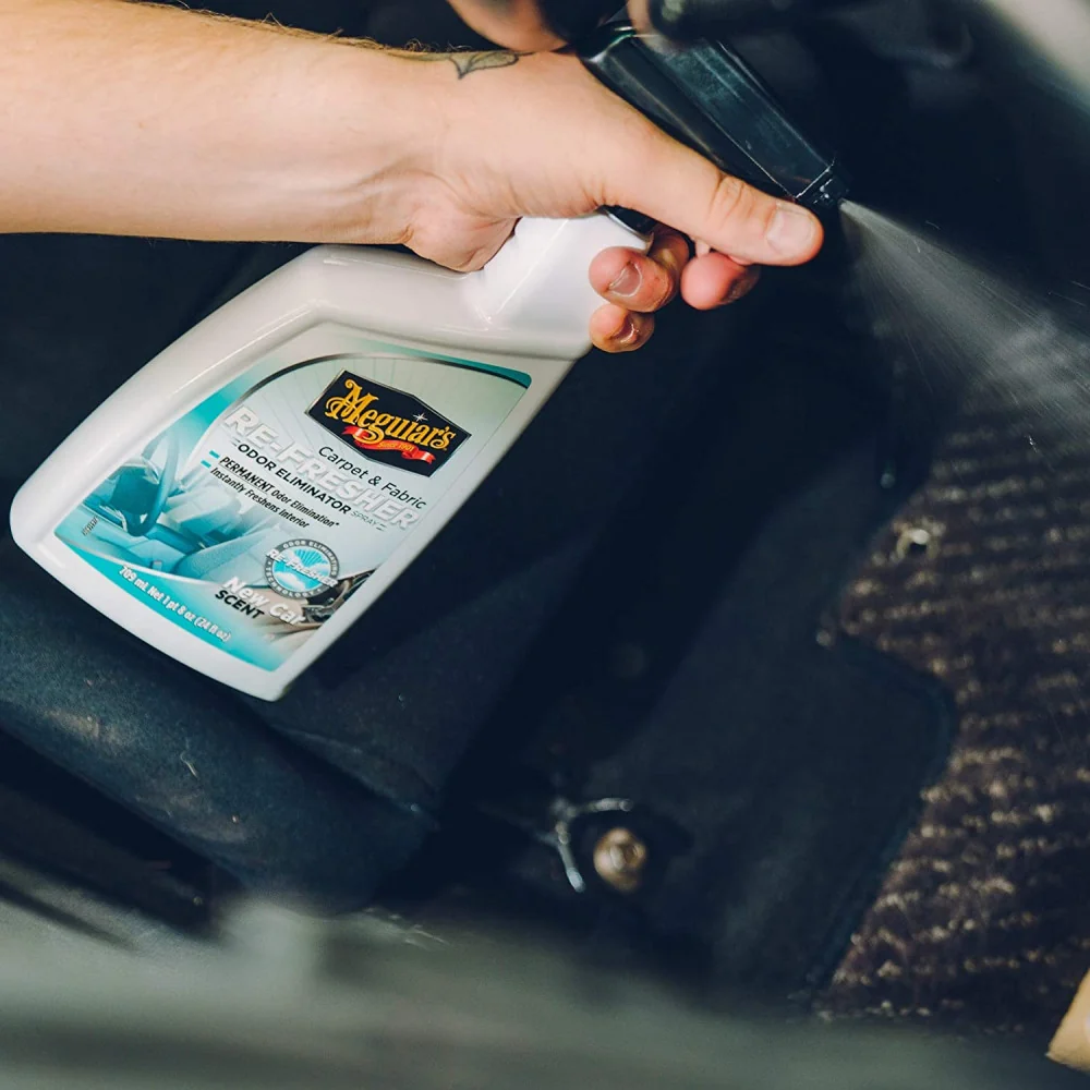 Szagtalanító spray Meguiar's szőnyeg- és ruhafrissítő, 709 ml
