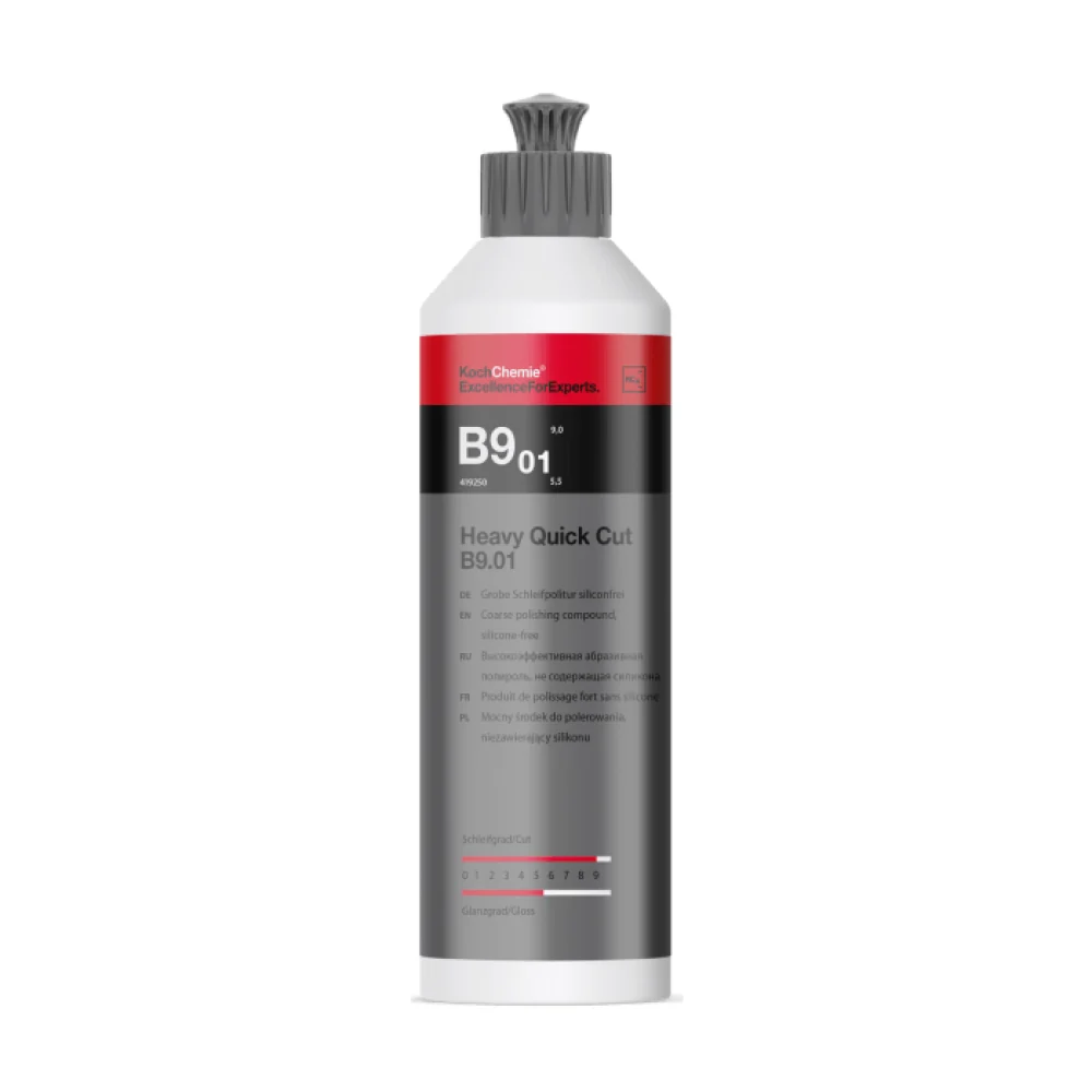Durva polírozó vegyület Koch Chemie B9.01 Heavy Quick Cut, 250ml