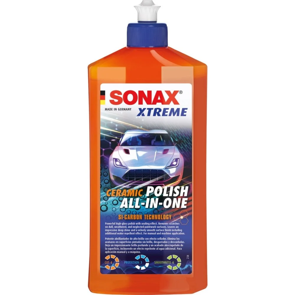 Kerámia polírozó minden egyben Sonax, 500ml