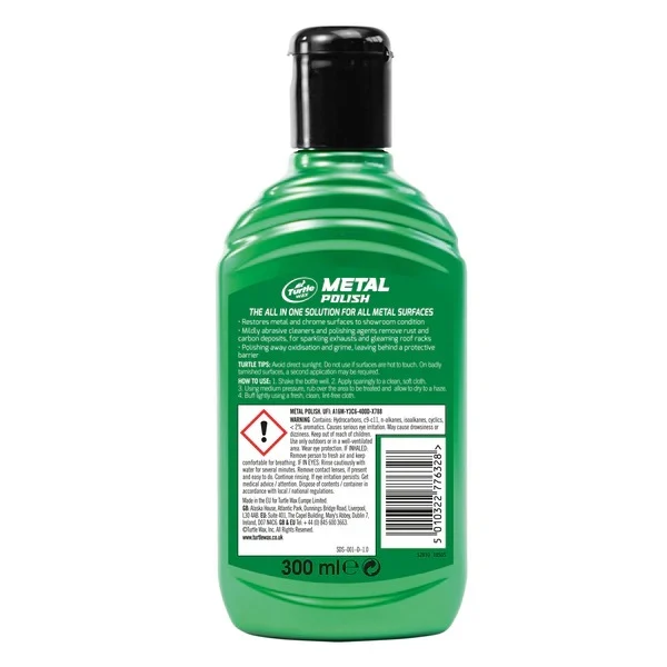 Turtle Wax All Metal Polish, 300ml