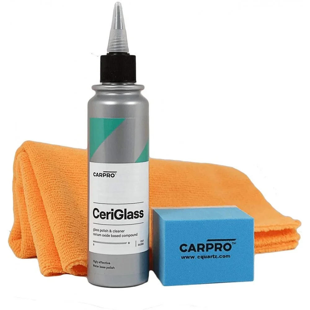 Üvegfényező Carpro CeriGlass Kit, 150ml