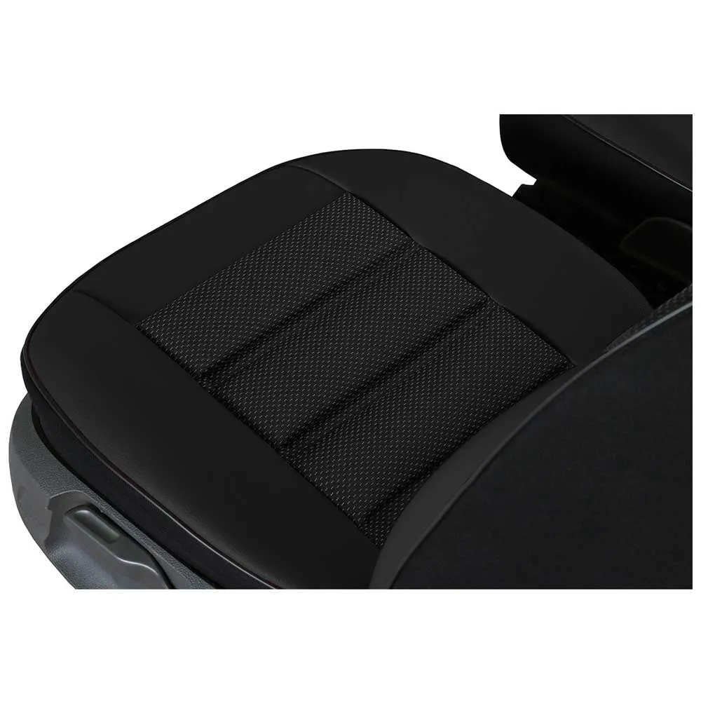 Univerzális Fekete bőr vezetői üléshuzat Ergonomic