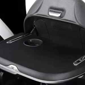 Praktikus, összecsukható hátsó ülésasztal, kompatibilis Tesla Model Y és Model 3 modellekkel