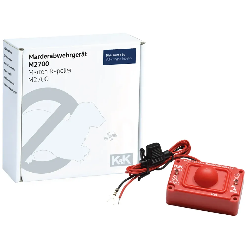 K&K márnaelhárító M2700 autós márnavédelem autóba, IP65 vízálló, 360°-os védekezési sugárral