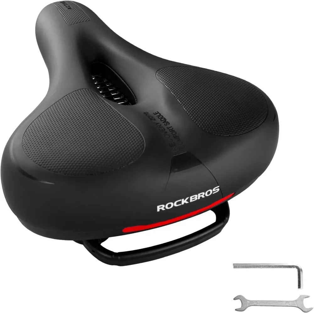Ergonómikus zselés kerékpárnyereg