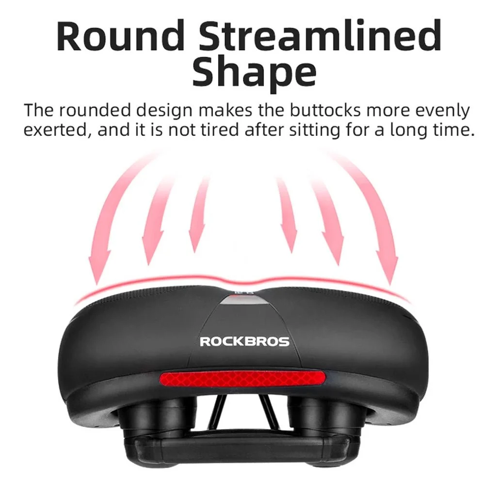 Rockbros kerékpárnyereg AQ-6090R - fekete és piros
