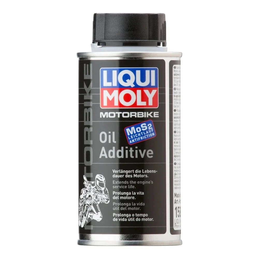 Motorolaj adalék Liqui Moly Motorkerékpár olajadalék MoS2, 125ml