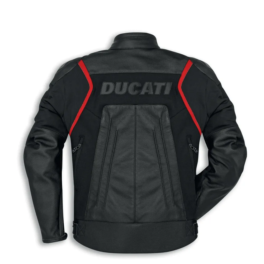 Motoros bőrkabát Duca Fighter C1 44