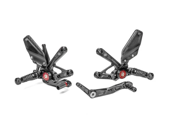 lábtartó MUE2 - Yamaha, YZF-R1 GYTR; Yamaha, YZF-R1, RN32 (2015 - 2016); Yamaha, YZF-R1, RN49 (2017 - 2019); Yamaha, YZF-R...