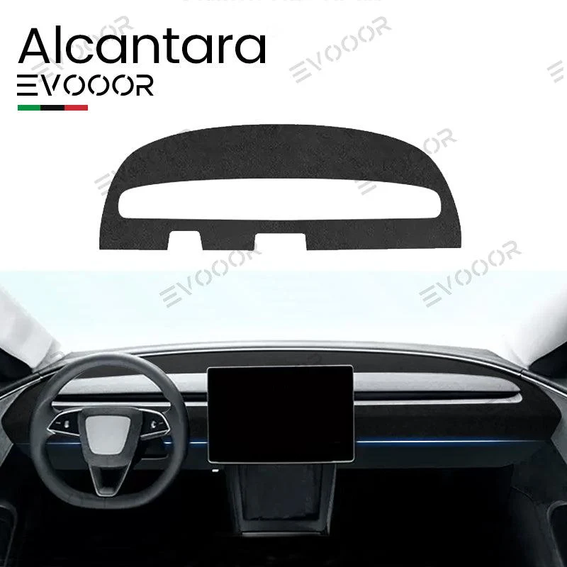 2024+ Model 3 Highland Alcantara műszerfal fényvisszaverő matricák Tesla