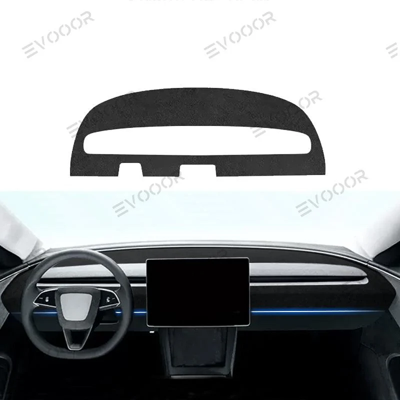 2024+ Model 3 Highland Alcantara műszerfal fényvisszaverő matricák Tesla