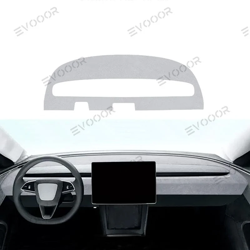 2024+ Model 3 Highland Alcantara műszerfal fényvisszaverő matricák Tesla