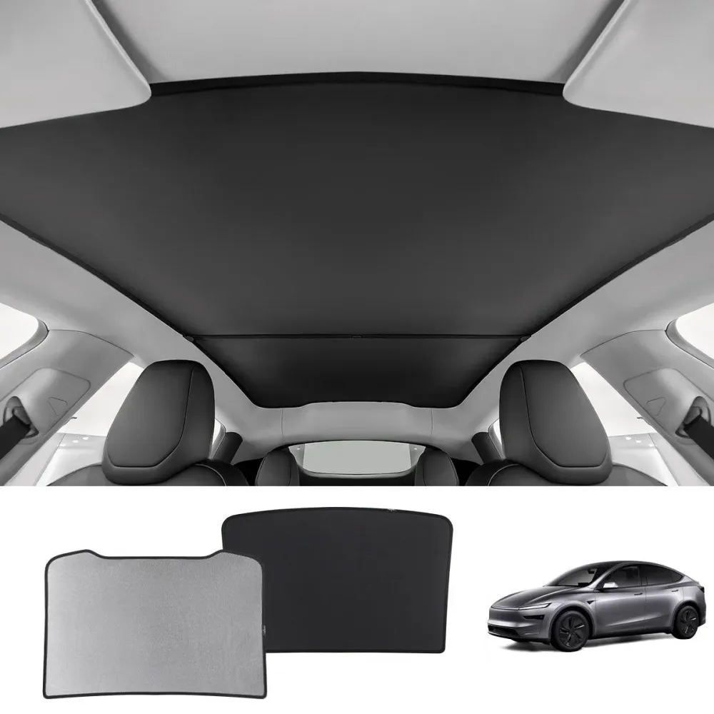Osztott Nano Ice Crystal üveg napellenző Tesla Model Y Juniper 2025+-hoz