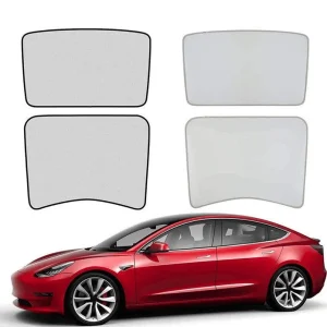 Üvegtető / napfénytető napernyő ehhez Tesla Model 3(2021-2023) Napellenző-tartozékok