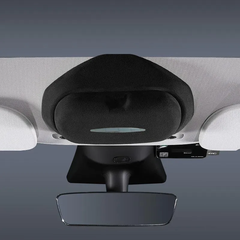 Model 3/Y Alcantara napszemüveg tároló doboz Tesla