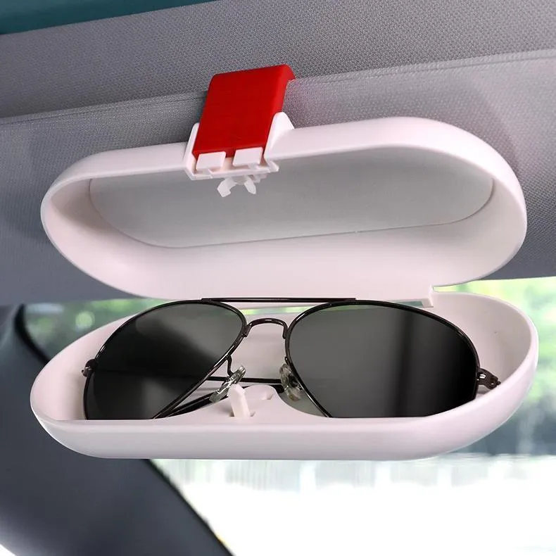 Tesla Szemüvegtok Napellenző Kártya Tároló Napszemüveg Tárolódoboz Model 3/Y/X/S (2012-2023)