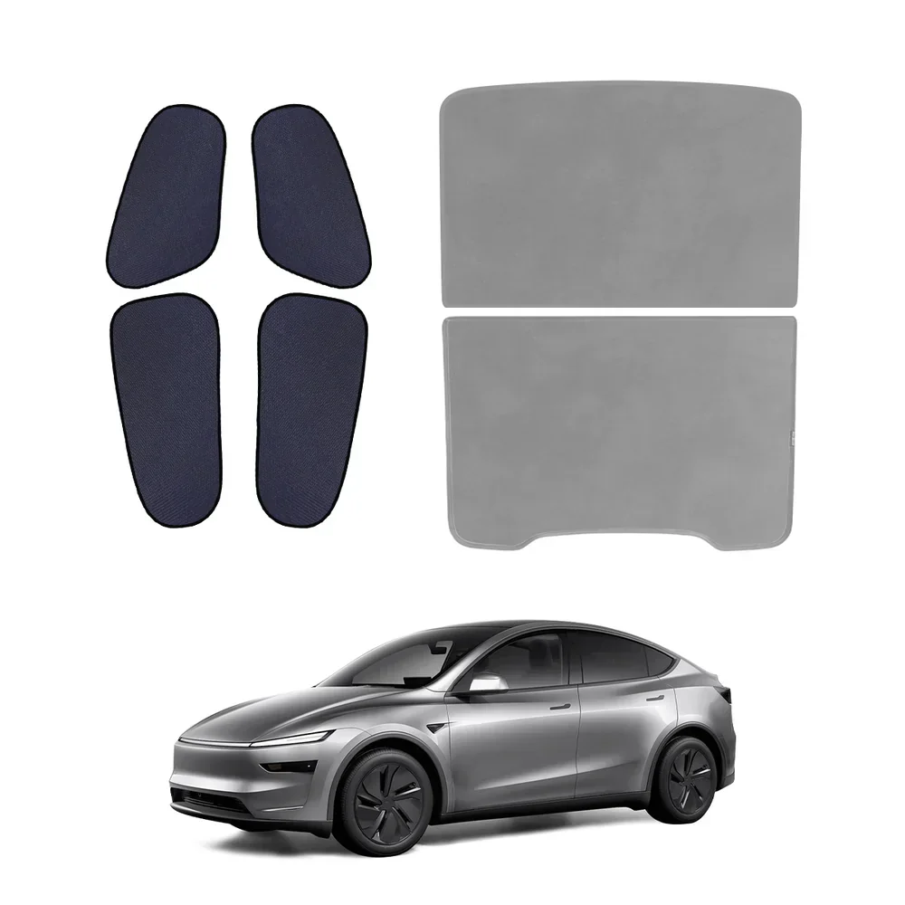 Legjobbra értékelt napellenző szett Tesla Model Y - Fokozott adatvédelem és hővédelem - Illik Tesla Model Y Models 2025-tő...