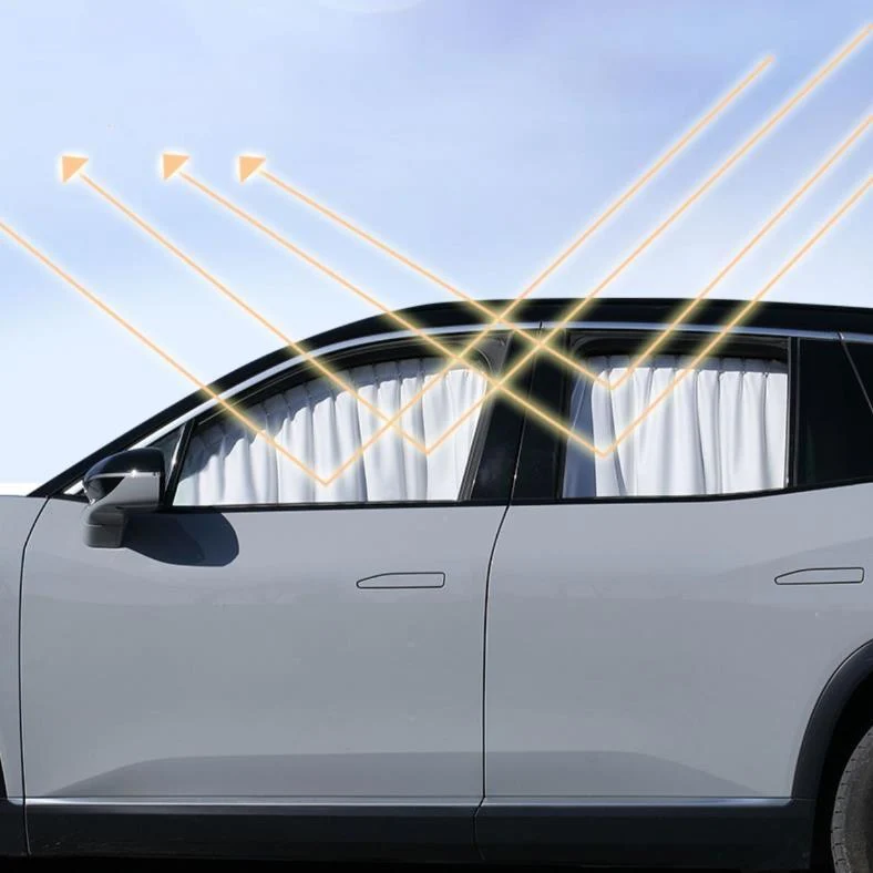 Tesla Oldalablak Track Slide Privacy Curtain Napernyő Model 3/Y