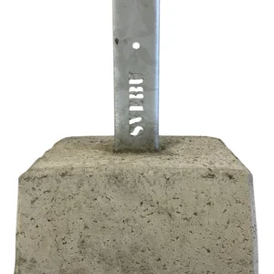 Parkolóbak – beton talp parkolókorláthoz