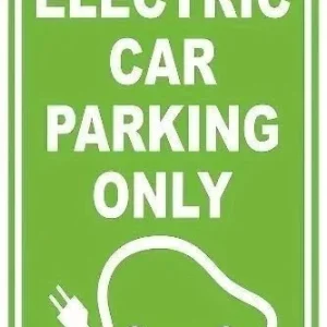 Csak az elektromos parkoló parkolás UV nyomtatott fémjel