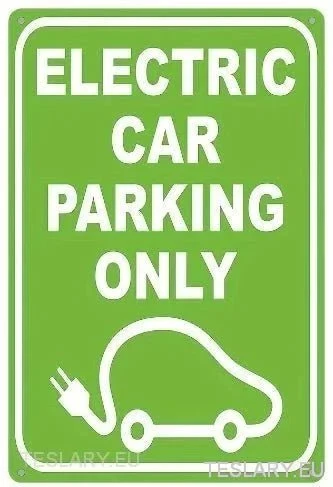Csak az elektromos parkoló parkolás UV nyomtatott fémjel