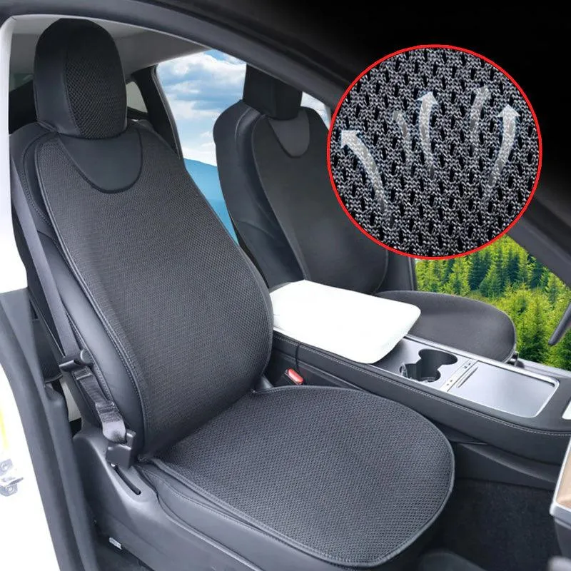 Hűsítő légáramlásos üléspárna Tesla Model 3/Y-hoz, lélegző jégselyem technológiával