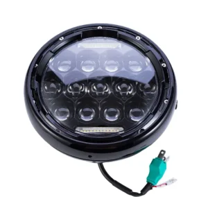 Phare Multi DRL 7 pouces 45W 6500K Coque Fine
