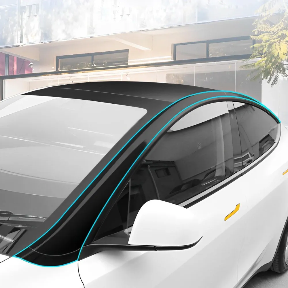 Tesla Pillér törlése Model 3/Y- Fényes fekete