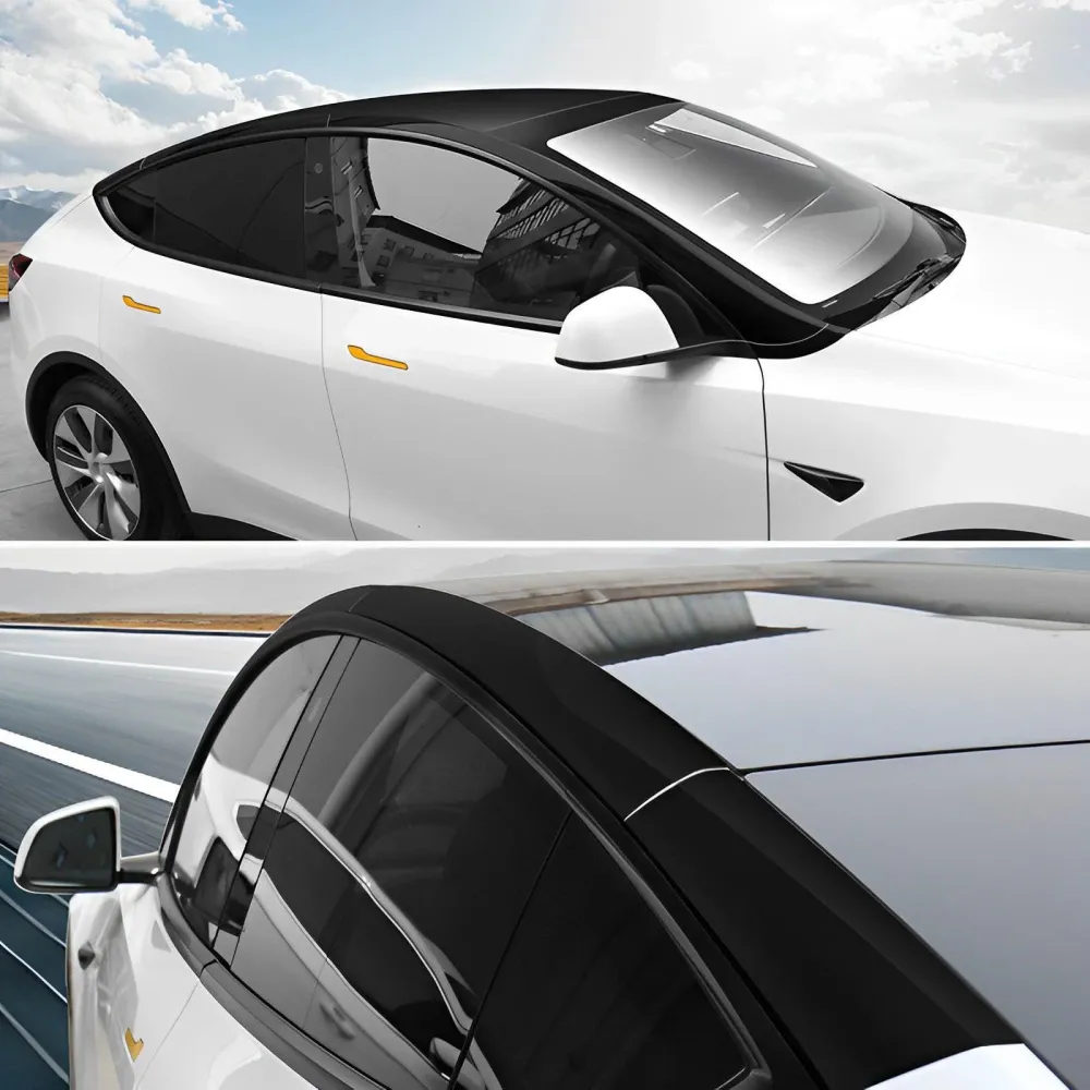 Tesla Pillér törlése Model 3/Y- Fényes fekete
