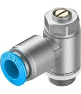 Fojtó-visszacsapó szelep L 10-1/4" GRLA-1/4-QS-10-D 193148 (FES)