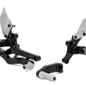 állítható lábtartó RCT10GT fekete-ezüst - BMW, R 12 nineT, GN12tha (2024- ); BMW, R 12 S, (2025 - ); BMW, R 12, GN12 / GN1...