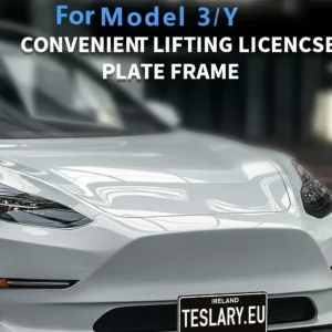 TESLA Y 2022 - 2025 modellhez megfelelő rendszámtartgató
