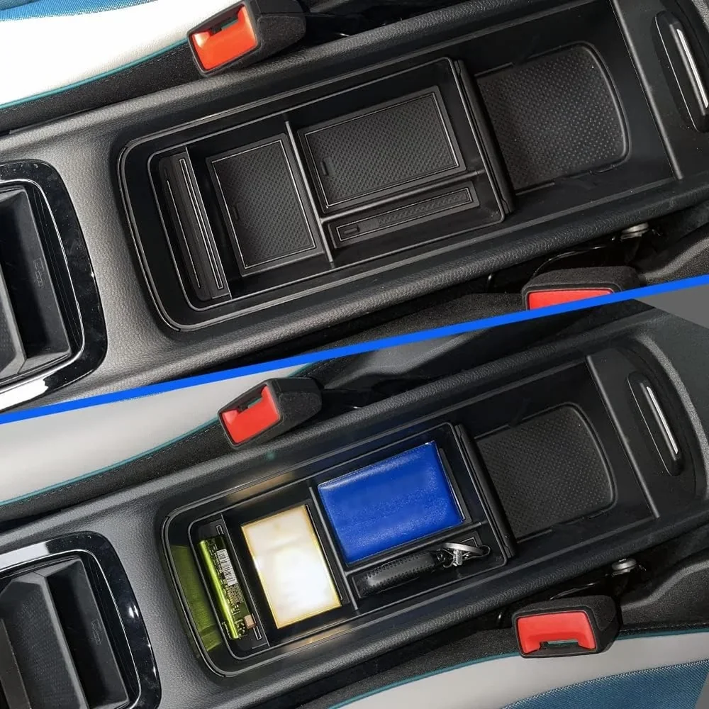 ABS és PVC középkonzol kartámasz tárolódoboz rendszerező VW ID.3 2021-2025-höz