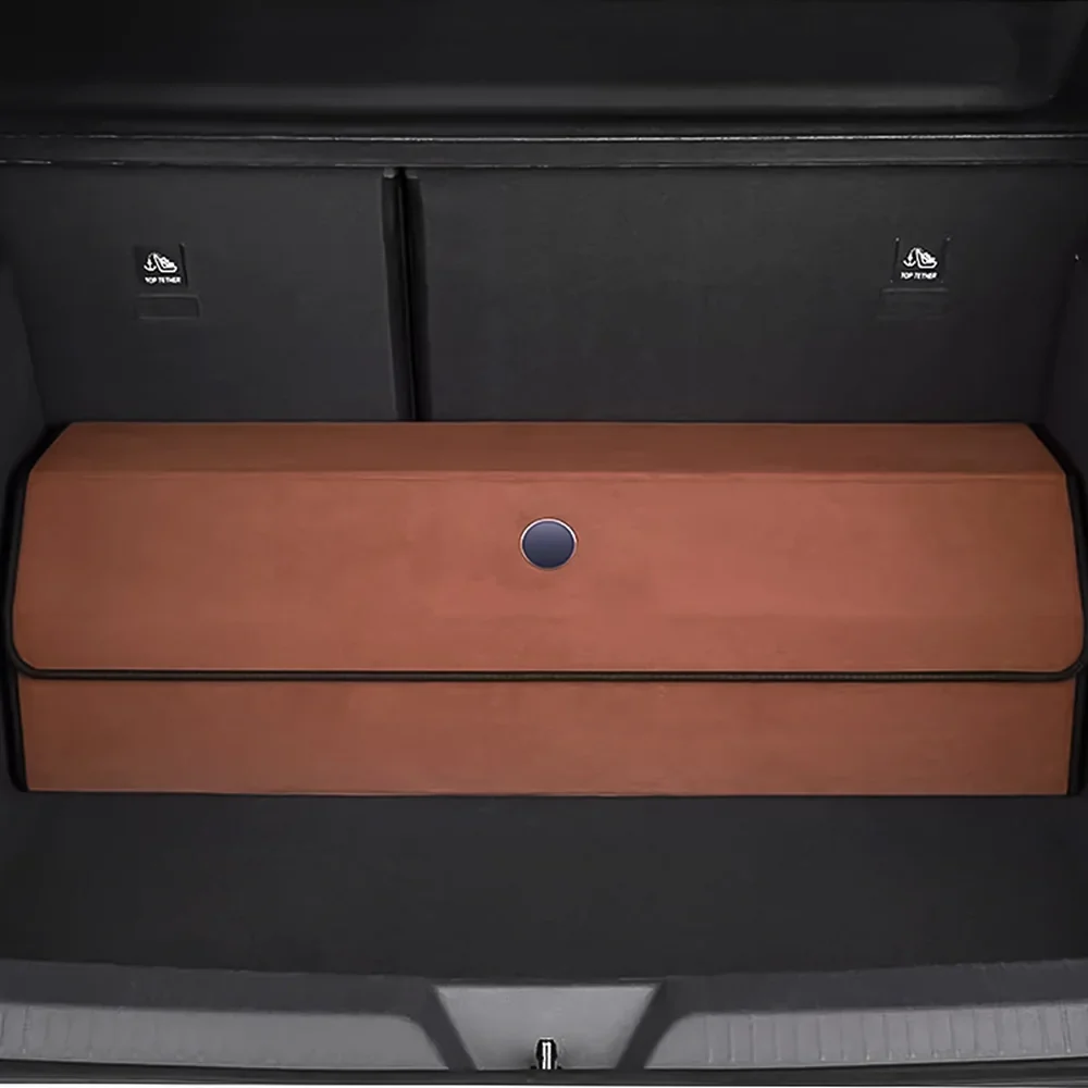 Alcantara hátsó csomagtartó tárolódoboz VW ID.4 2021-2025-höz