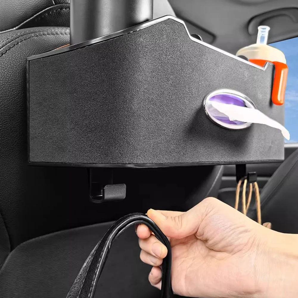 Alcantara üléstámla multifunkcionális tárolódoboz VW ID.4 2024-2025-höz