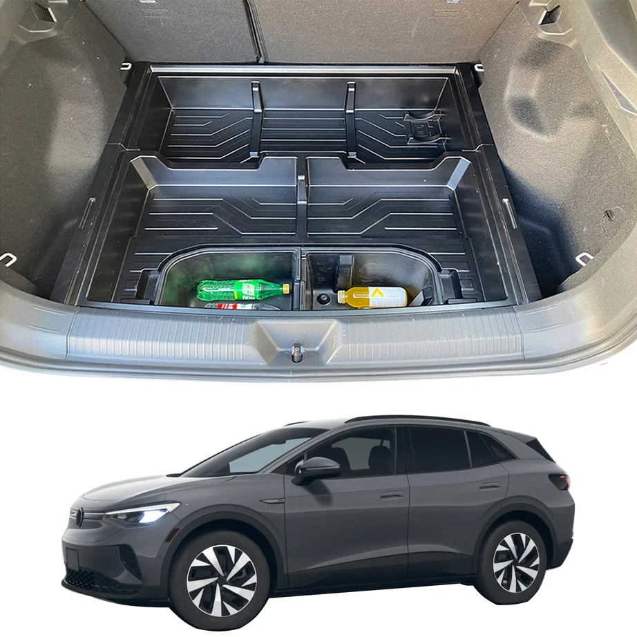 Műanyag hátsó csomagtartó belső tárolódoboz VW ID.4 2020+-hoz