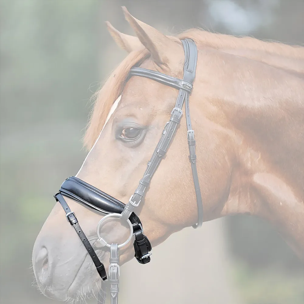 Crank noseband, extra wide F