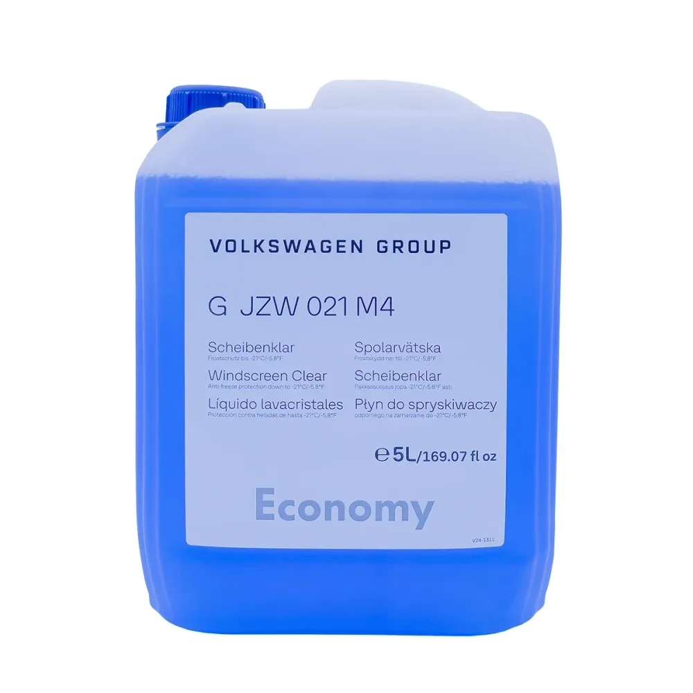 VW Scheibenklar Winter Economy, 5L kész keverék, fagyvédelem -21 °C-ig, GJZW021M4