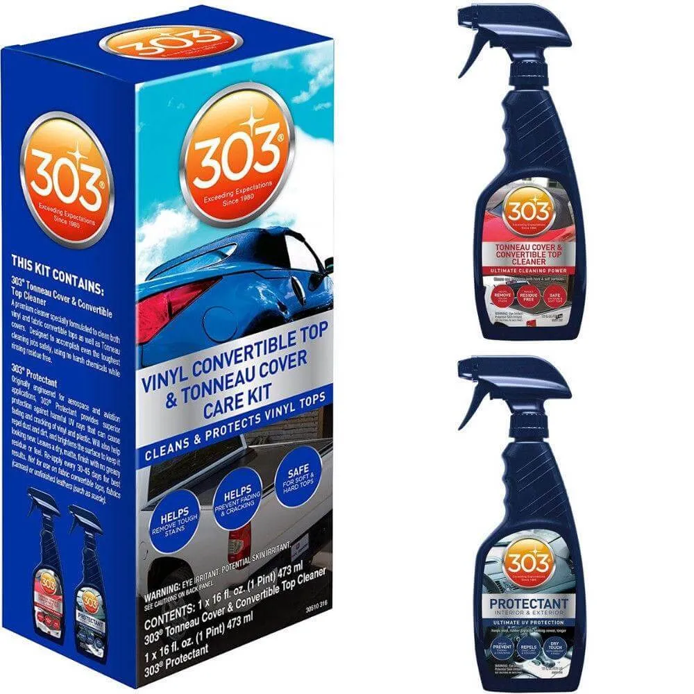 Vinyl Convertible Top és Tonneau Cover Care Kit 303, 476ml