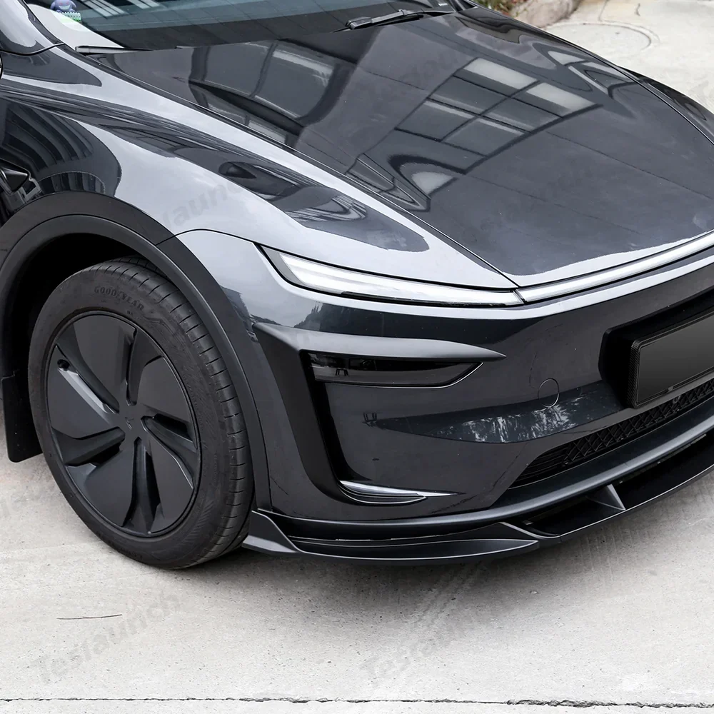 Első spoiler készlet ködlámpa díszítéssel következőhöz: Tesla Model Y - Továbbfejlesztett aerodinamika