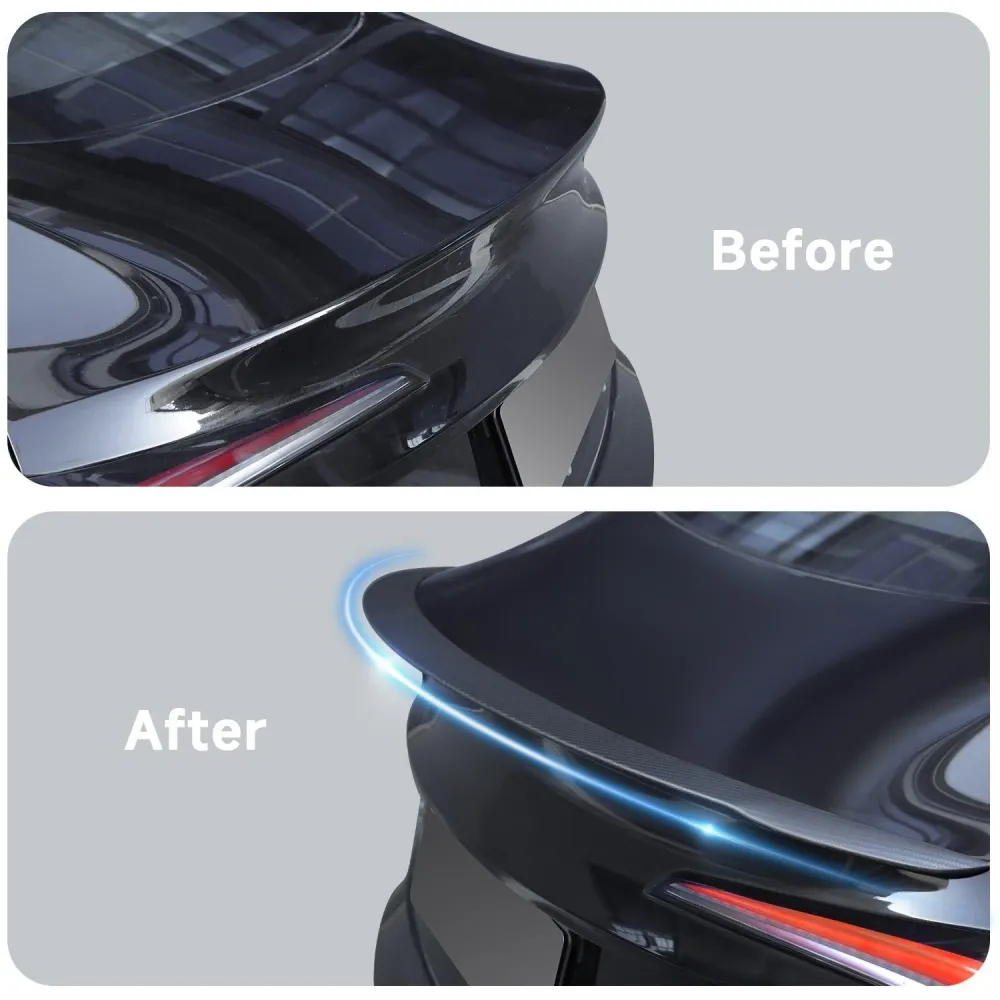 Highland 2024+ Tesla Model 3 karbon sport spoiler - eredeti gyári stílus