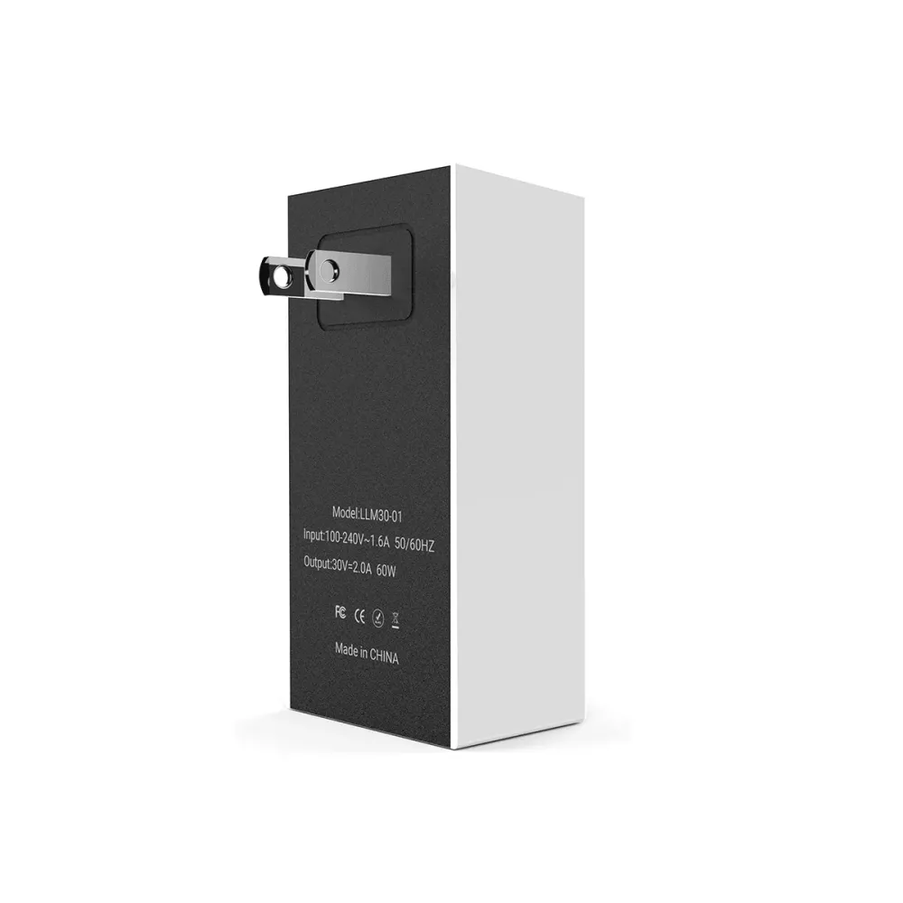 Kiváló minőségű 60 W-os hálózati adapter Starlink Minihez - Energiatakarékos AC/DC átalakító