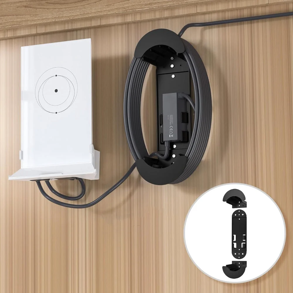 Starlink Ethernet kábelrendező tartó és fali konzol 3. és 2. generációs eszközökhöz