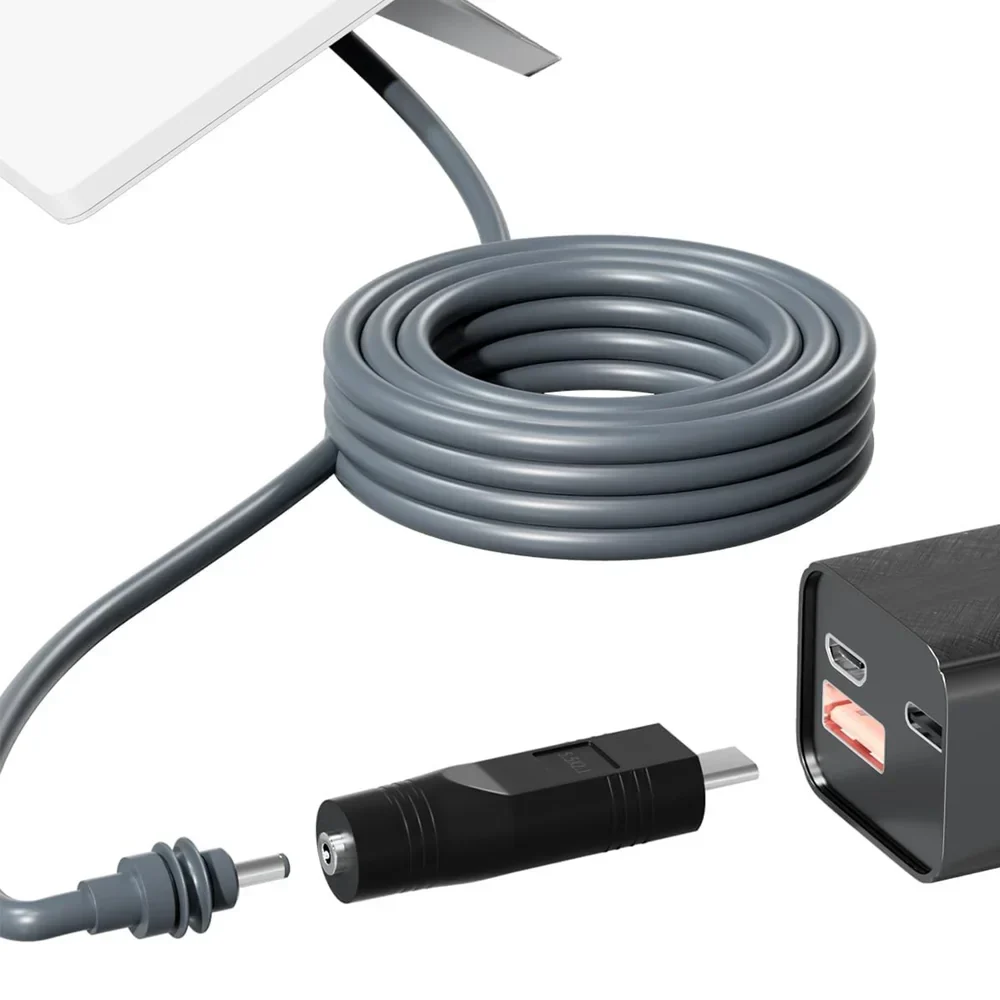 USB-C - DC hálózati adapterkábel Starlink Mini készülékhez - Gyors töltési megoldás