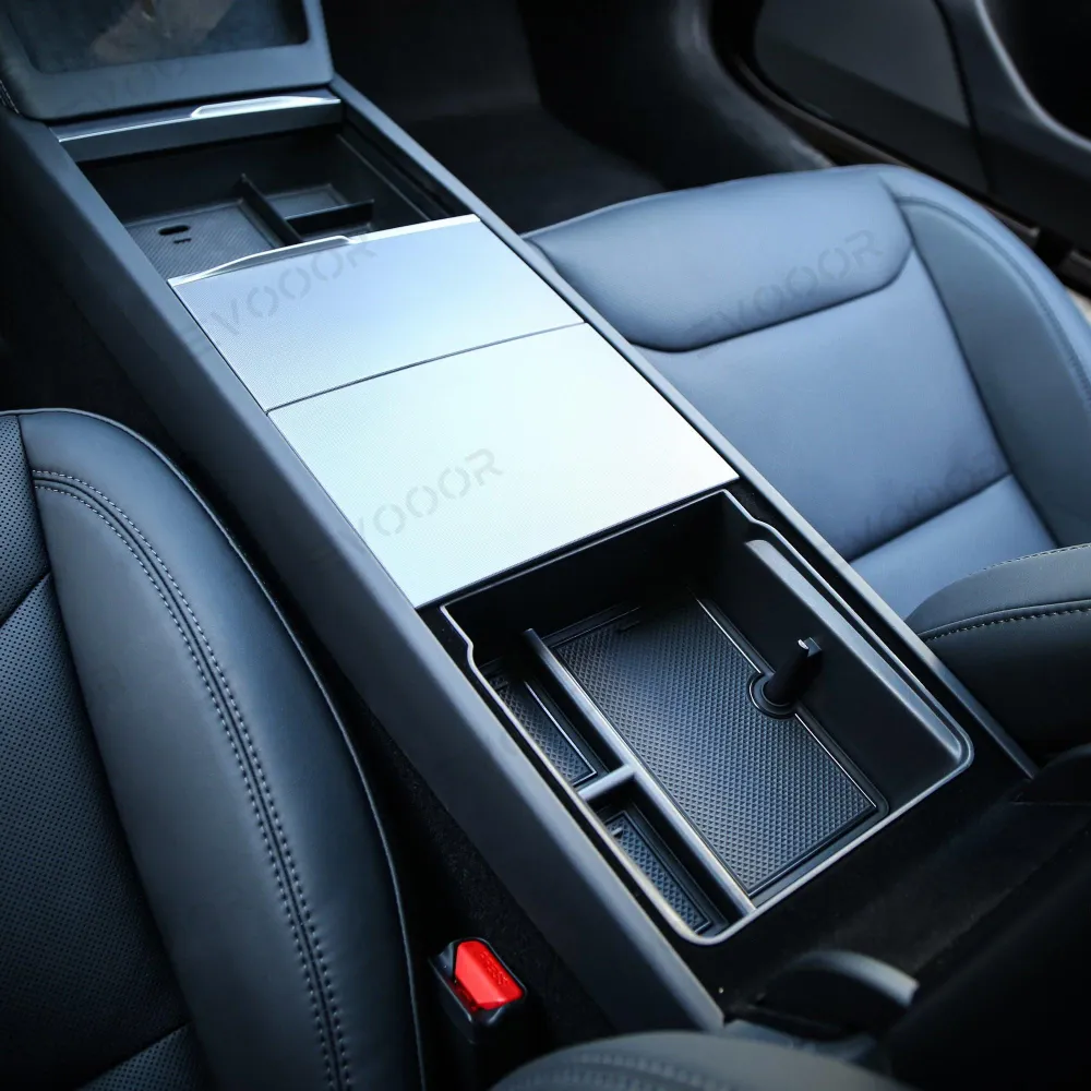 2024+ Model 3 Highland Középső konzoli rendező és kartámasz doboz Tesla