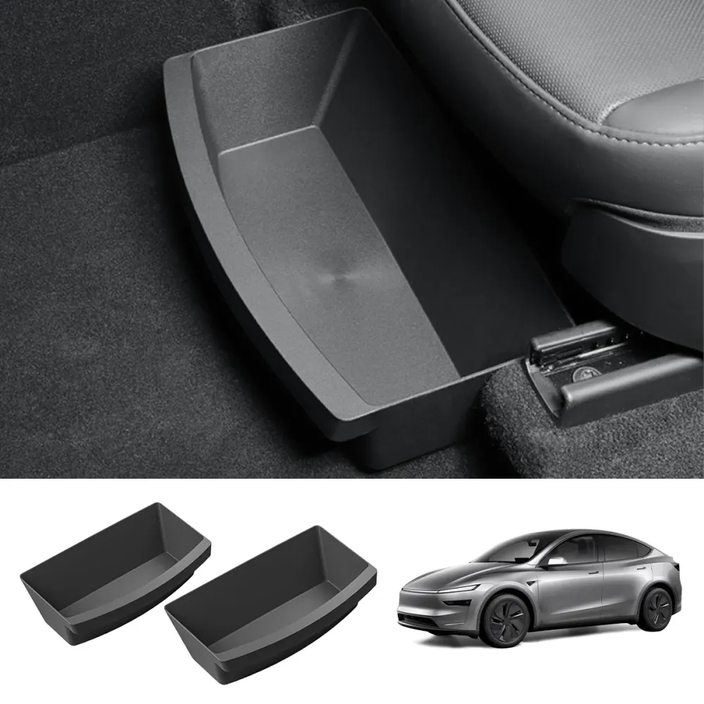 Ülés alatti rendező Tesla Model 2021+ év: Prémium tárolási megoldás Front Row-hoz
