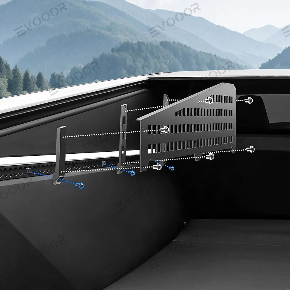 Boltozat L- Track Molle panelek Cybertruck